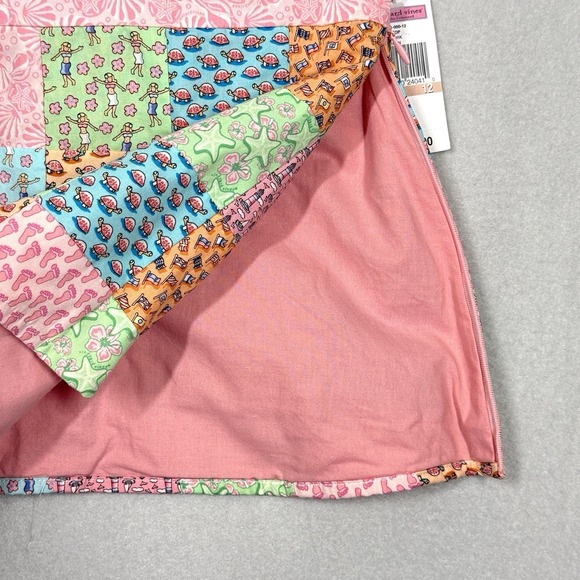 Vineyard Vines Top Womens 12 Patchwork Halter Marthas Vineyard Coastal Beach NWT - Picture 4 of 12